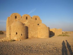 Quasr Al Tuba, een woestijnkasteel in het oosten van Jordani