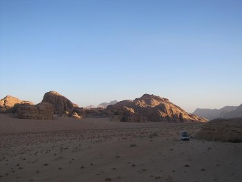 waanzinnig slapen in Wadi Rum woestijn