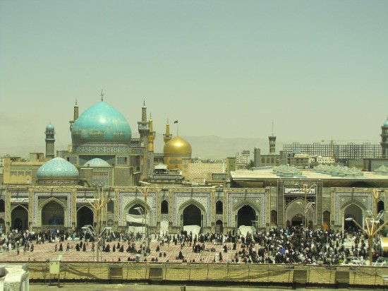 17 deel van het Imam Reza complex in Mashhad Iran